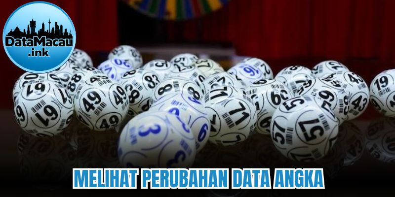 Melihat perubahan data angka