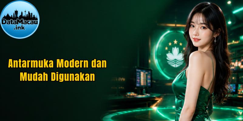 Antarmuka Modern dan Mudah Digunakan