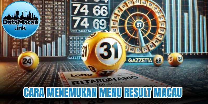 Cara menemukan menu result macau 