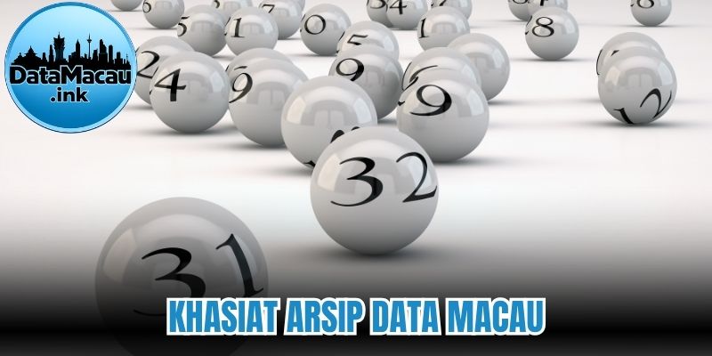 Khasiat arsip data Macau
