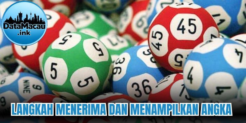 Langkah menerima dan menampilkan angka 