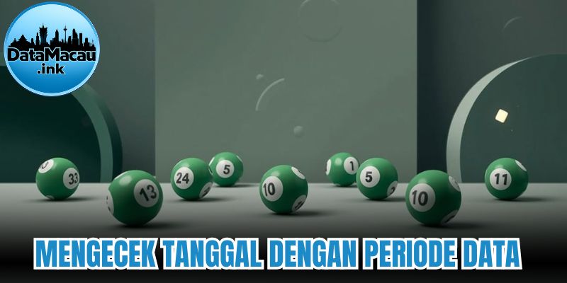 Mengecek tanggal dengan periode data  