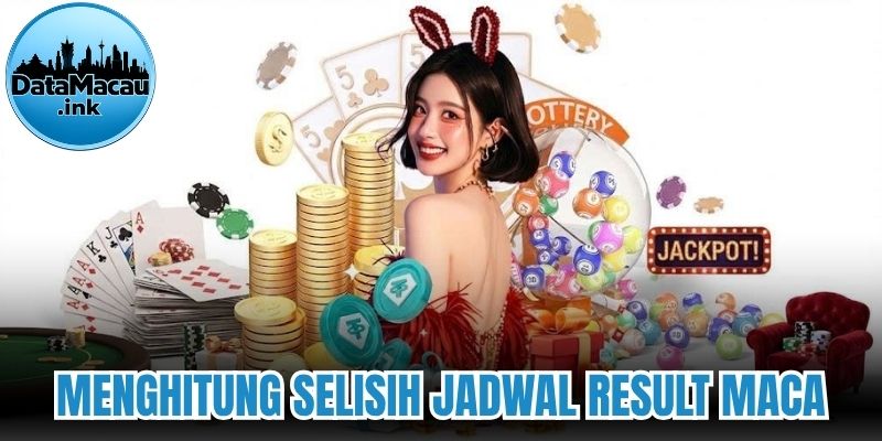 Menghitung selisih jadwal result maca 
