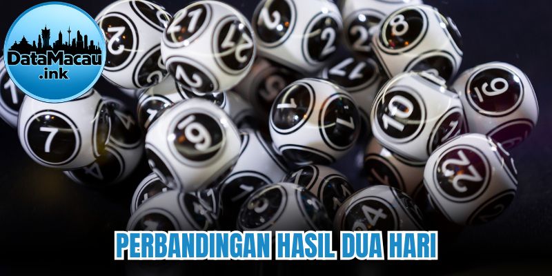 Perbandingan hasil dua hari