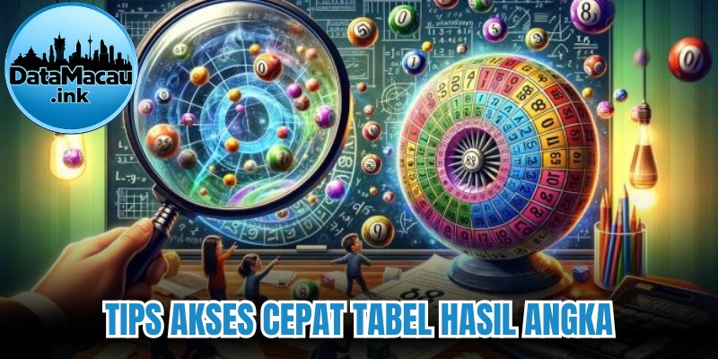 Tips akses cepat tabel hasil angka 